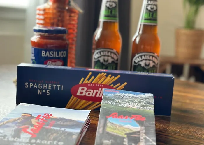 Helles, Chalet-stil Mit Allalinblick Appartement